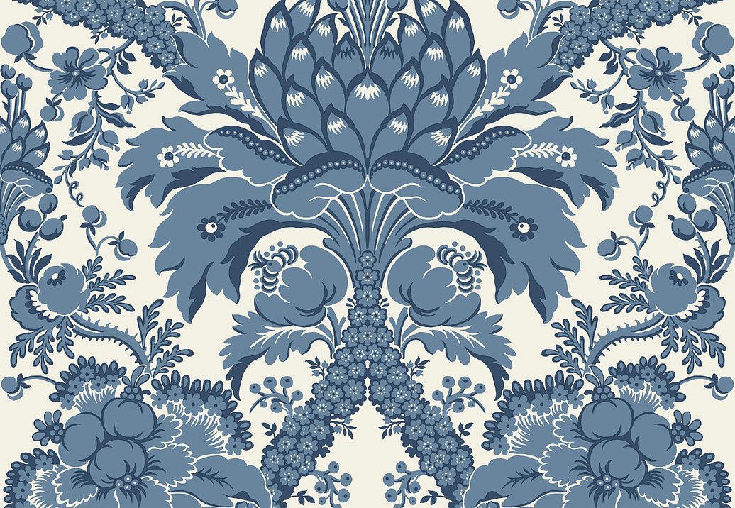 Обои York Damask Resource Library DM4951
