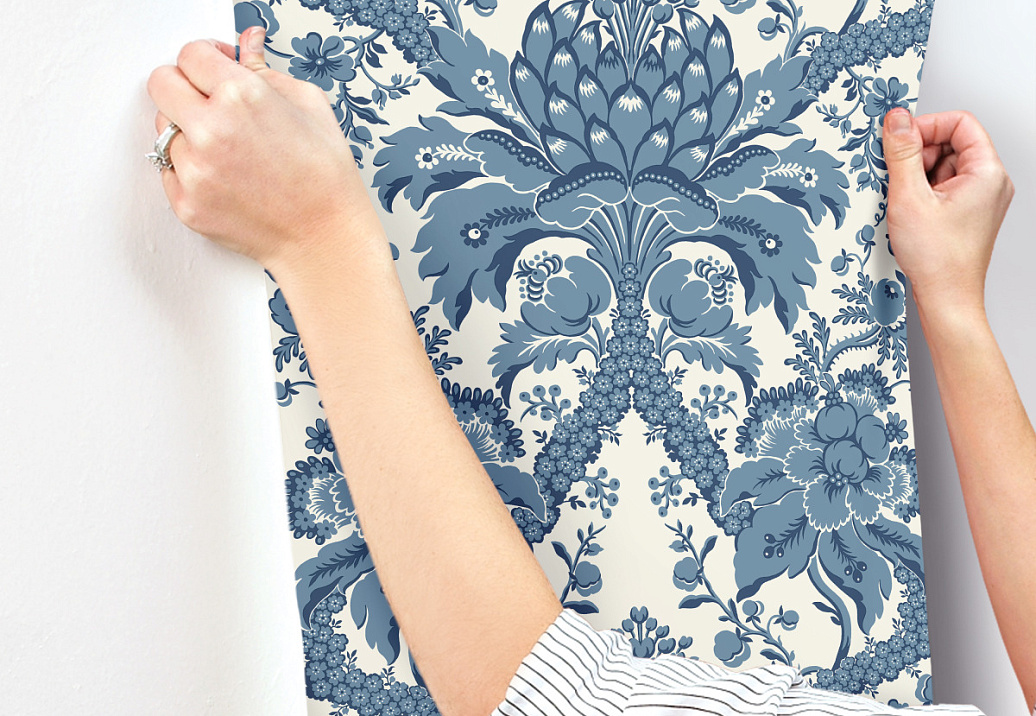 Обои York Damask Resource Library DM4951