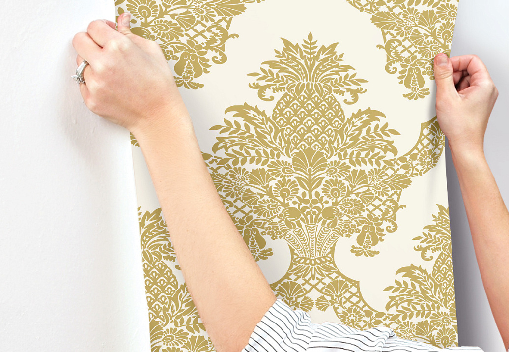 Обои York Damask Resource Library DM4971