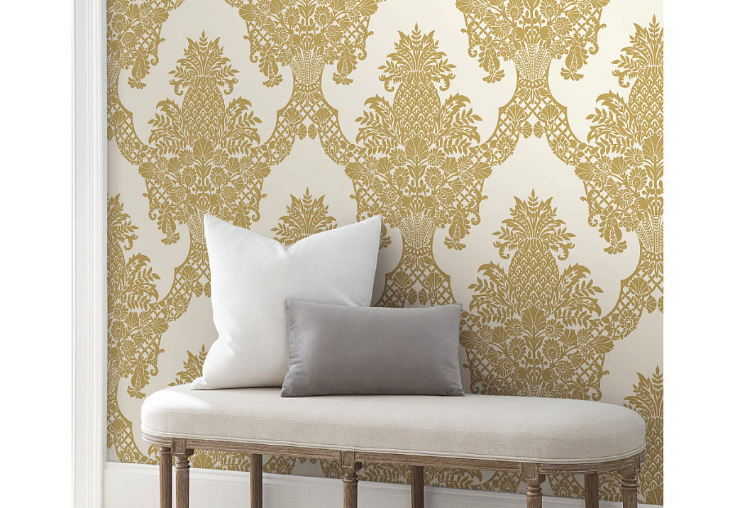 Обои York Damask Resource Library DM4971