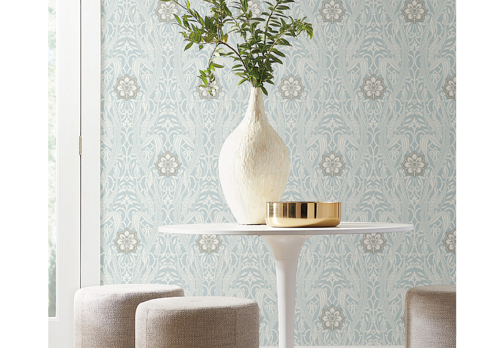 Обои York Damask Resource Library DM4991