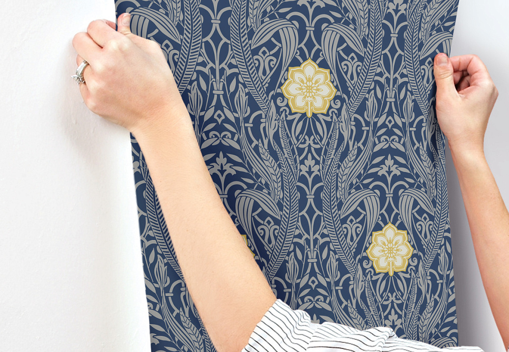 Обои York Damask Resource Library DM4994