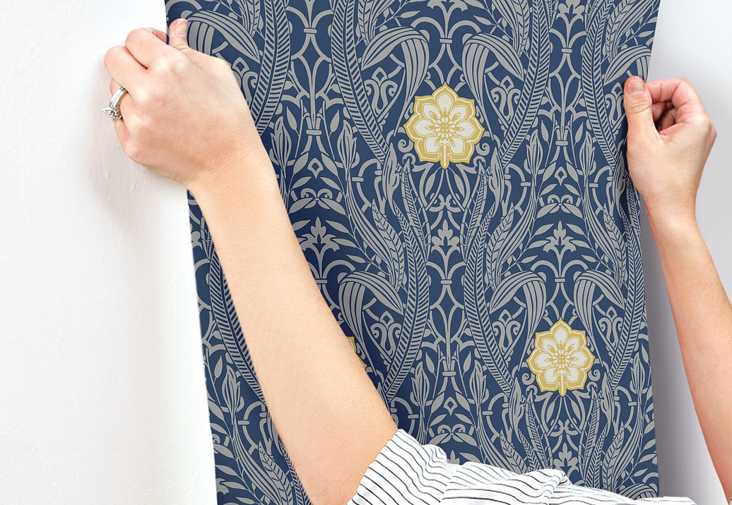 Обои York Damask Resource Library DM4994