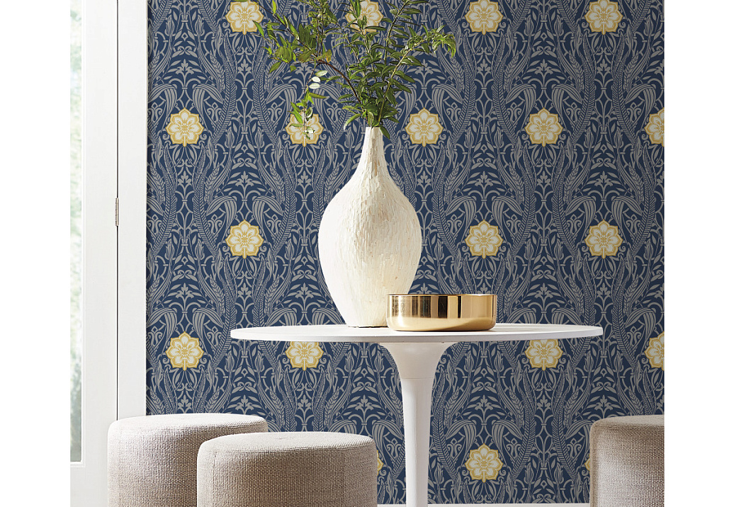 Обои York Damask Resource Library DM4994