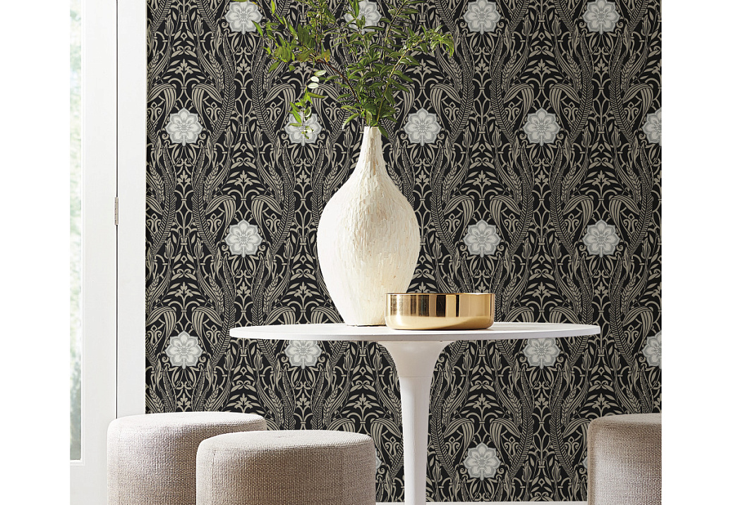 Обои York Damask Resource Library DM4995