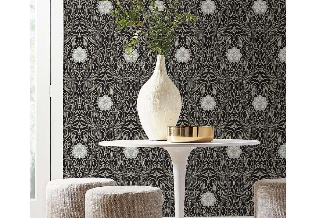 Обои York Damask Resource Library DM4995