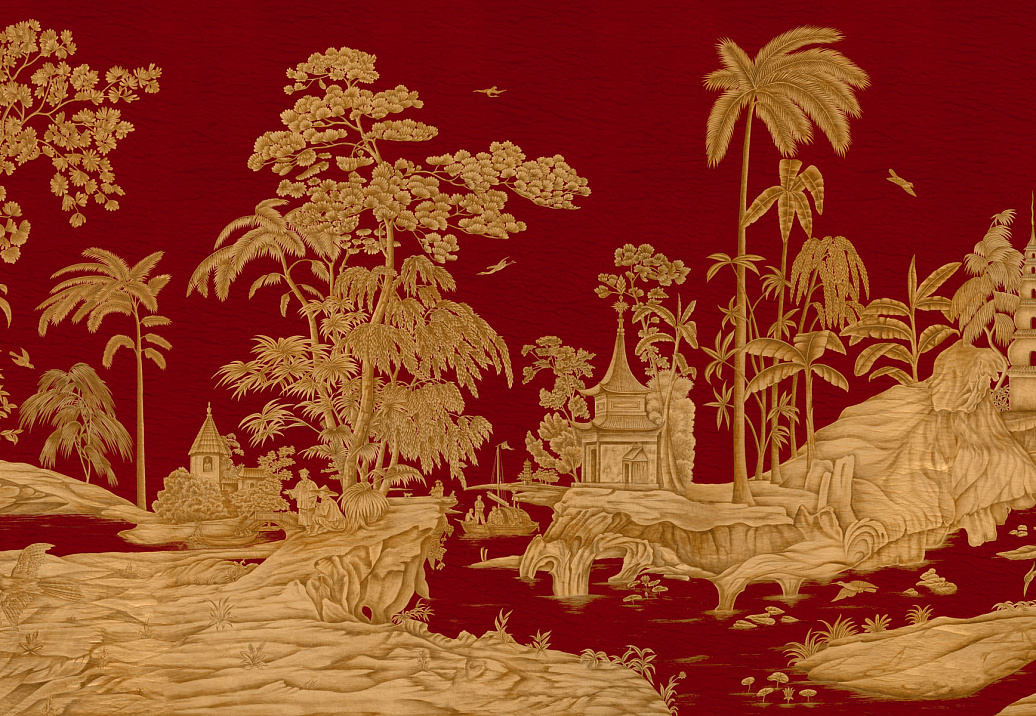 Панно и фотообои Iksel Scenic & Architectural Wallpapers Exotic Chinoiserie