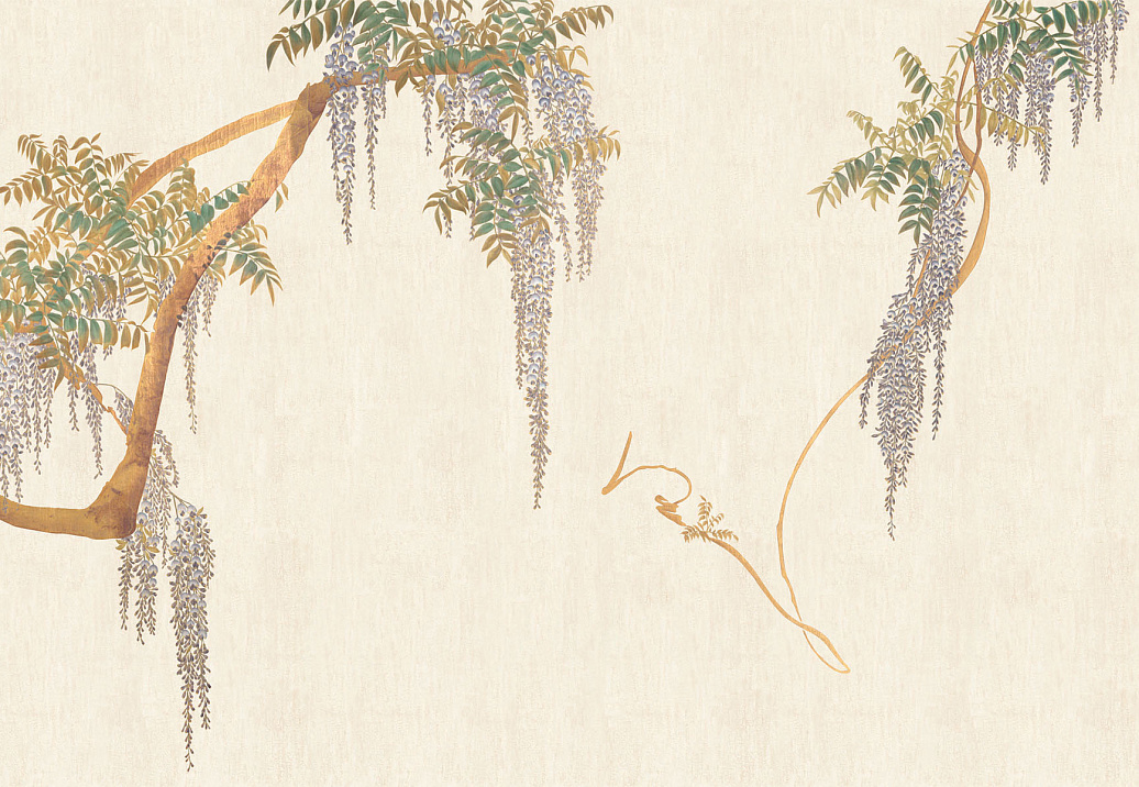 Панно и фотообои Iksel Scenic & Architectural Wallpapers Edo Wisteria