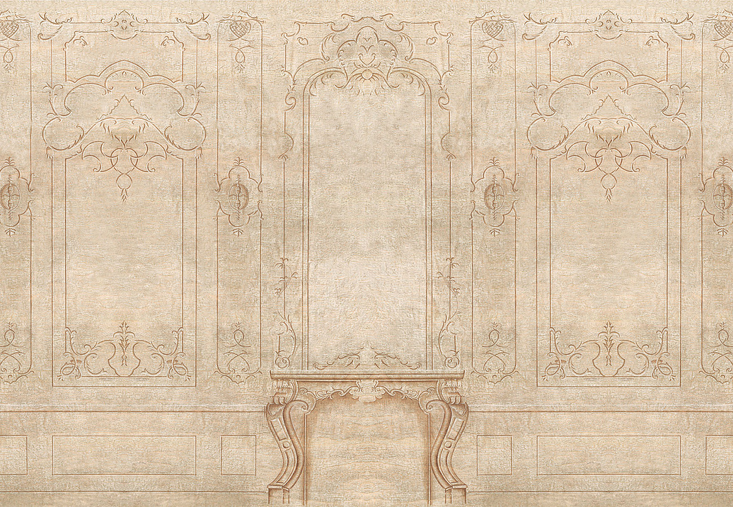 Панно и фотообои Iksel Scenic & Architectural Wallpapers Louis XV Boiserie