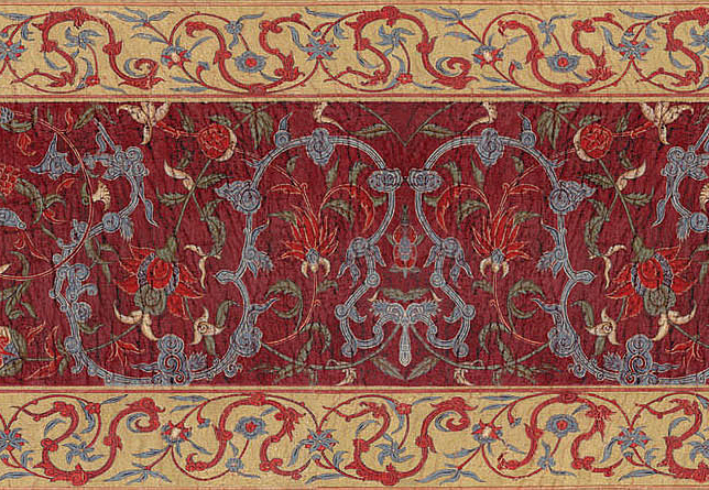 Панно и фотообои Iksel Scenic & Architectural Wallpapers Aleppo Red AL RED BORDER3