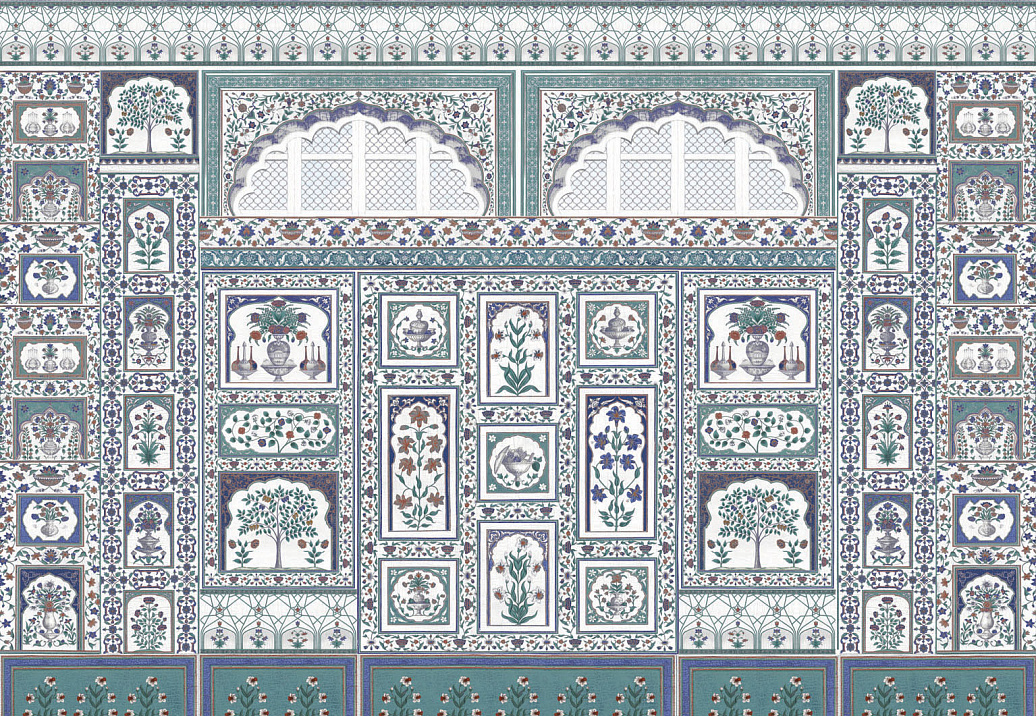 Панно и фотообои Iksel Scenic & Architectural Wallpapers Amber Blue