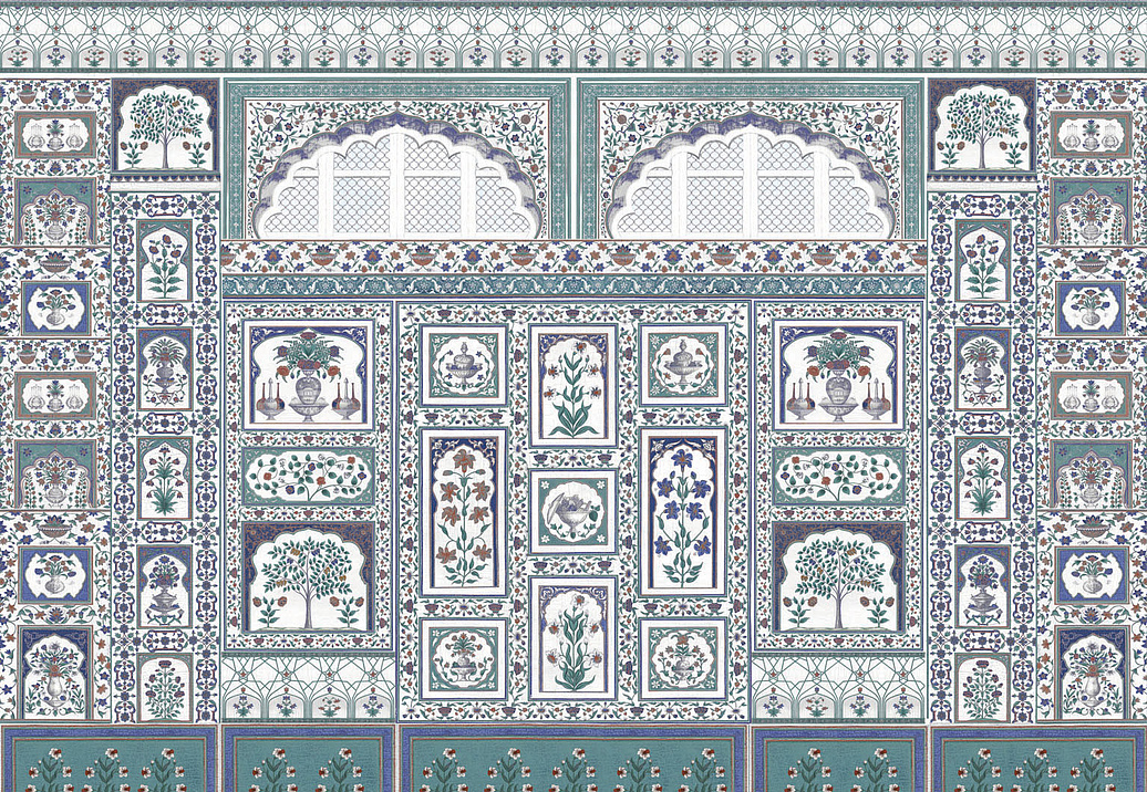 Панно и фотообои Iksel Scenic & Architectural Wallpapers Amber Blue