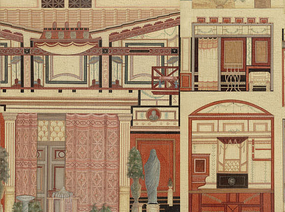 Панно и фотообои Iksel Scenic & Architectural Wallpapers Roman Villa ROM VIL01