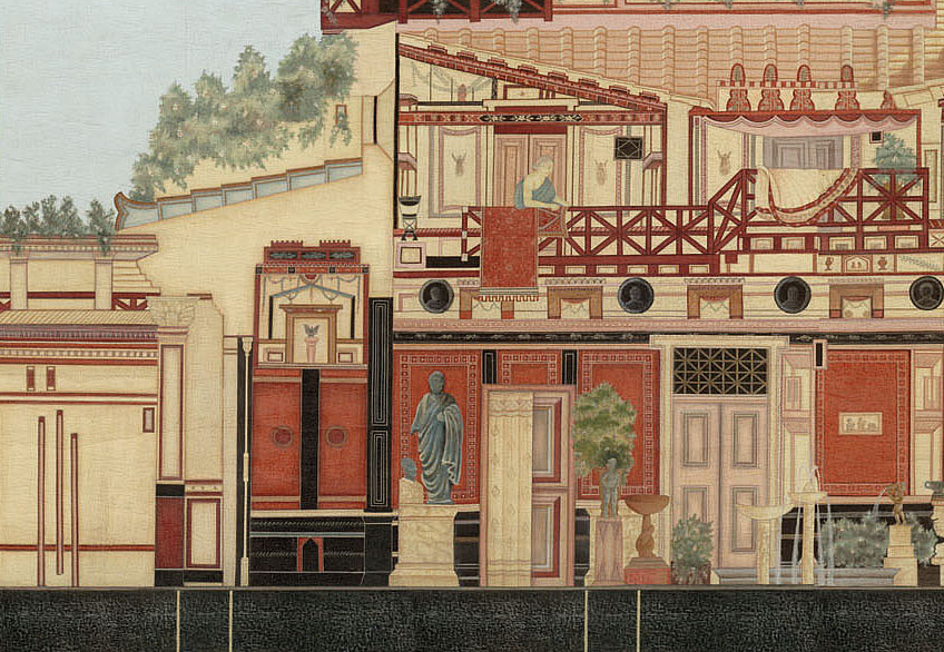 Панно и фотообои Iksel Scenic & Architectural Wallpapers Roman Villa ROM VIL03
