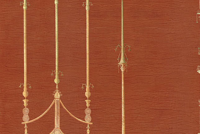 Панно и фотообои Iksel Scenic & Architectural Wallpapers Red Pompeii RED POMP01