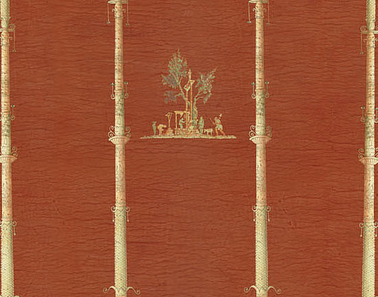 Панно и фотообои Iksel Scenic & Architectural Wallpapers Red Pompeii RED POMP03