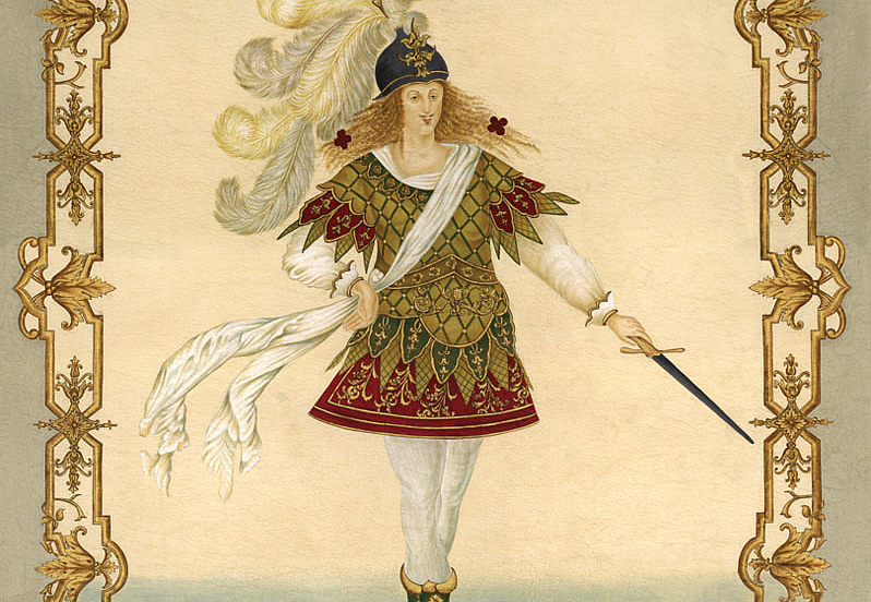 Панно и фотообои Iksel Scenic & Architectural Wallpapers Louis XIV Dancers DN1