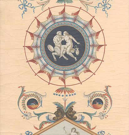 Панно и фотообои Iksel Scenic & Architectural Wallpapers Directoire Arabesques DAr03