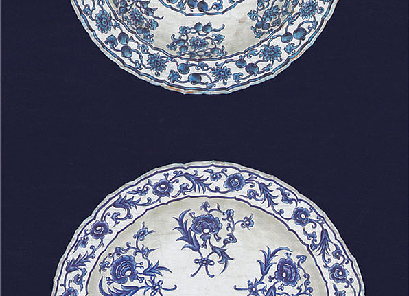 Панно и фотообои Iksel Scenic & Architectural Wallpapers Iznik Plates IP01
