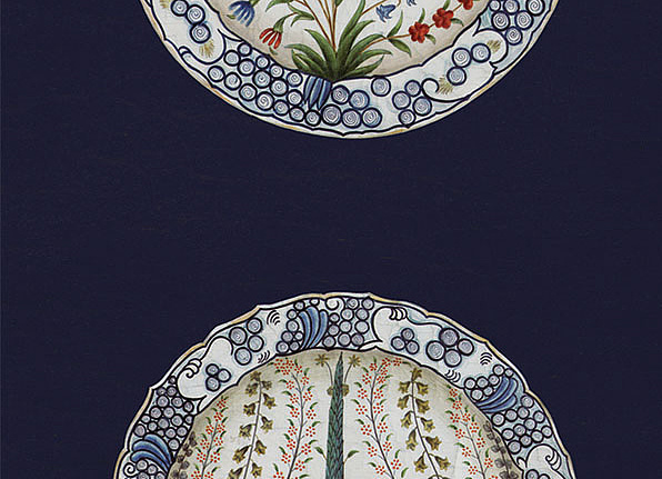 Панно и фотообои Iksel Scenic & Architectural Wallpapers Iznik Plates IP05