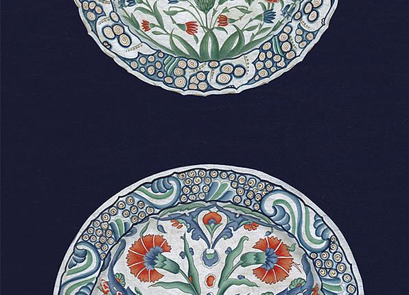 Панно и фотообои Iksel Scenic & Architectural Wallpapers Iznik Plates IP07