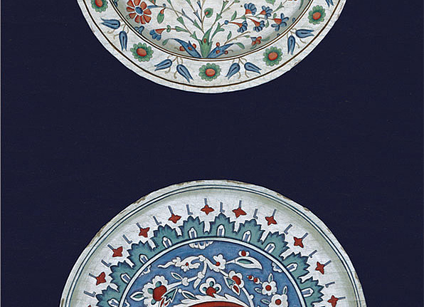 Панно и фотообои Iksel Scenic & Architectural Wallpapers Iznik Plates IP10