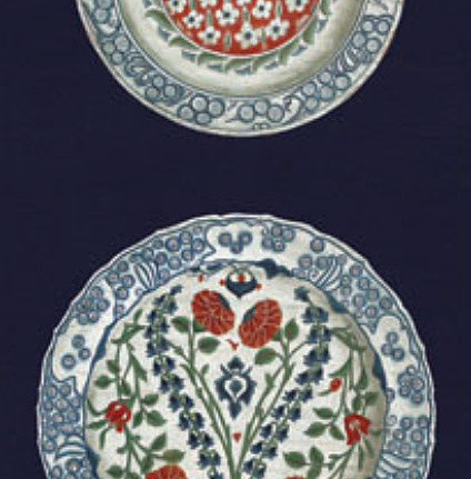 Панно и фотообои Iksel Scenic & Architectural Wallpapers Iznik Plates IP12