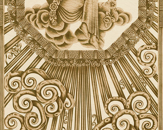 Панно и фотообои Iksel Scenic & Architectural Wallpapers Art Deco Clouds ART DECO 3C