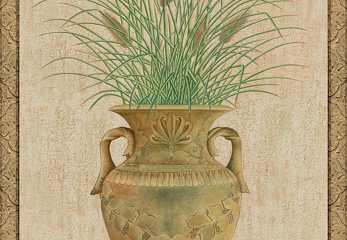 Панно и фотообои Iksel Scenic & Architectural Wallpapers Grecian Urns & Reeds URR1