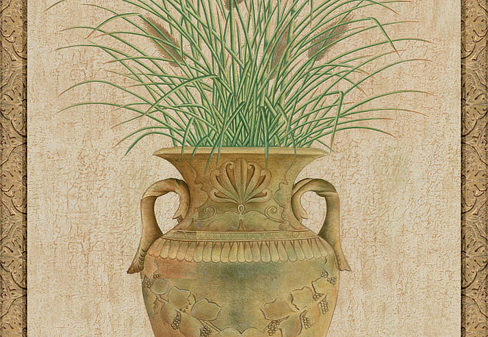 Панно и фотообои Iksel Scenic & Architectural Wallpapers Grecian Urns & Reeds URR1