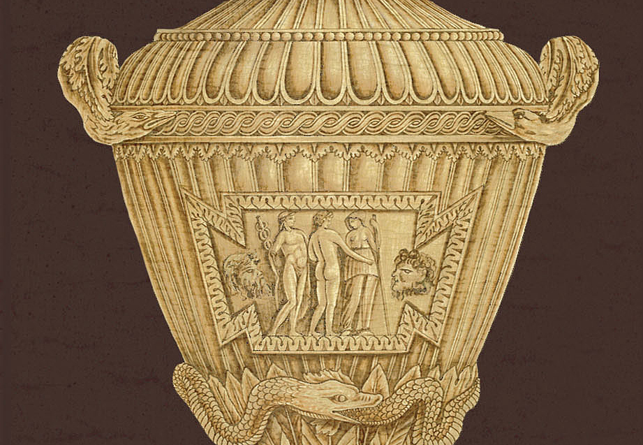 Панно и фотообои Iksel Scenic & Architectural Wallpapers Piranesi Urns UR8