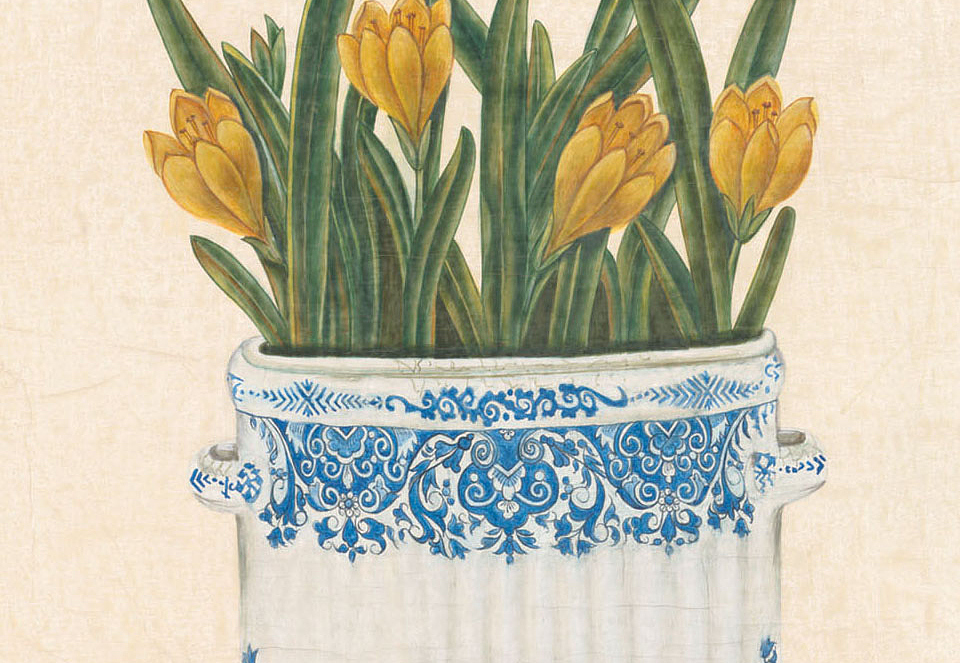Панно и фотообои Iksel Scenic & Architectural Wallpapers Potted Flowers PF14