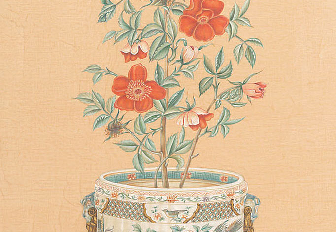 Панно и фотообои Iksel Scenic & Architectural Wallpapers Potted Flowers PF19