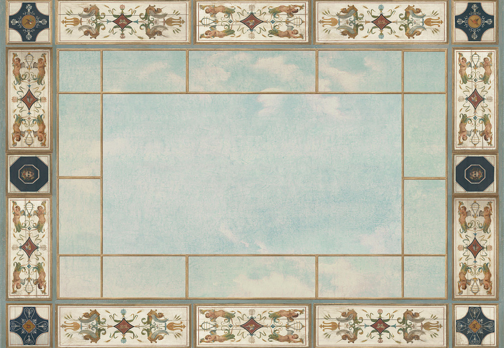 Панно и фотообои Iksel Scenic & Architectural Wallpapers Directoire Ceiling I