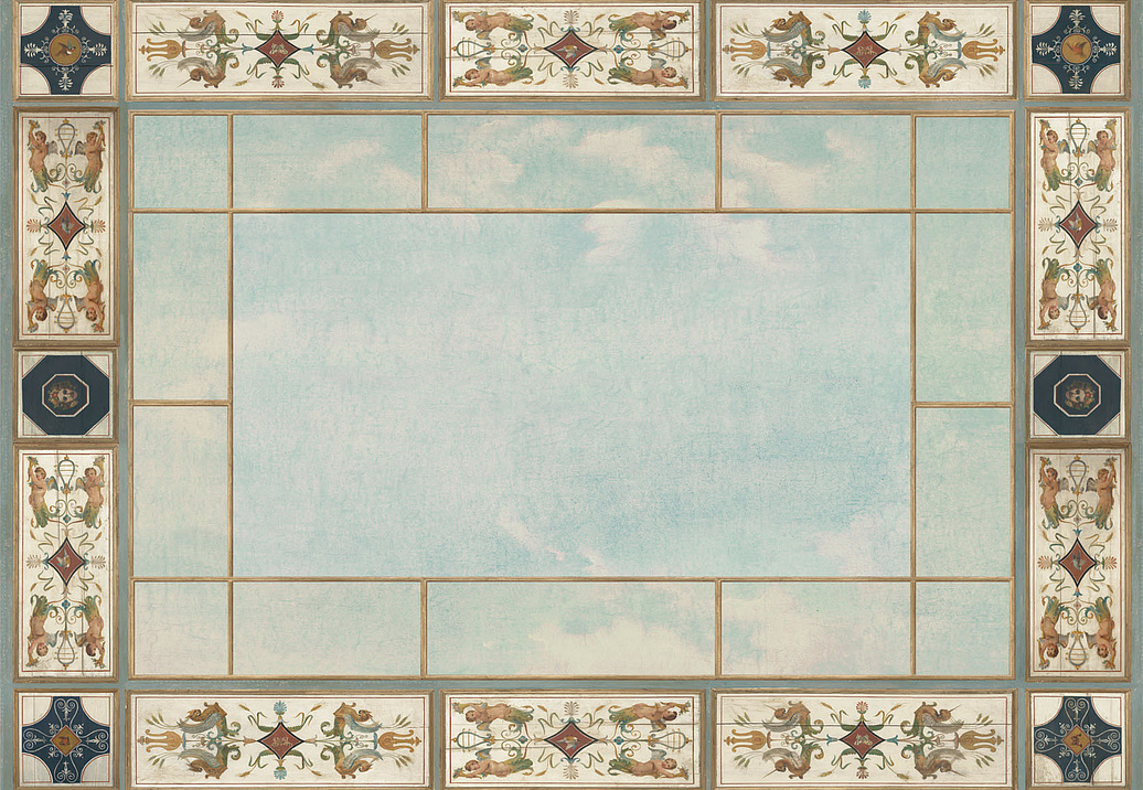 Панно и фотообои Iksel Scenic & Architectural Wallpapers Directoire Ceiling I