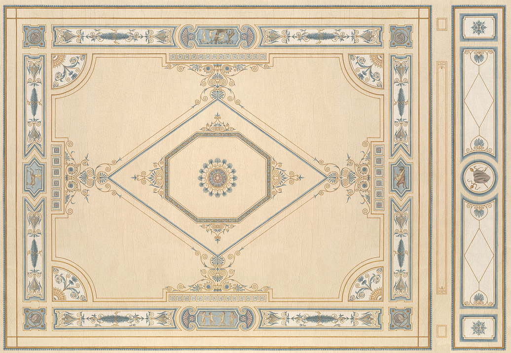 Панно и фотообои Iksel Scenic & Architectural Wallpapers Crecian Neo-Classical Ceiling