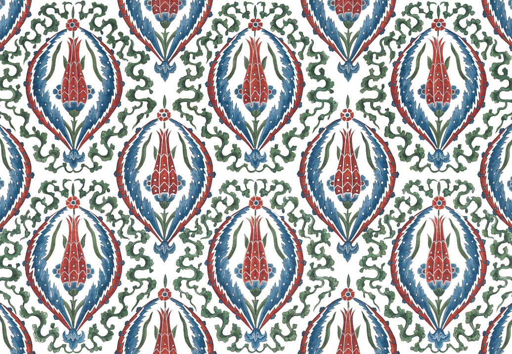Панно и фотообои Iksel Scenic & Architectural Wallpapers Iznik Collection TULIP