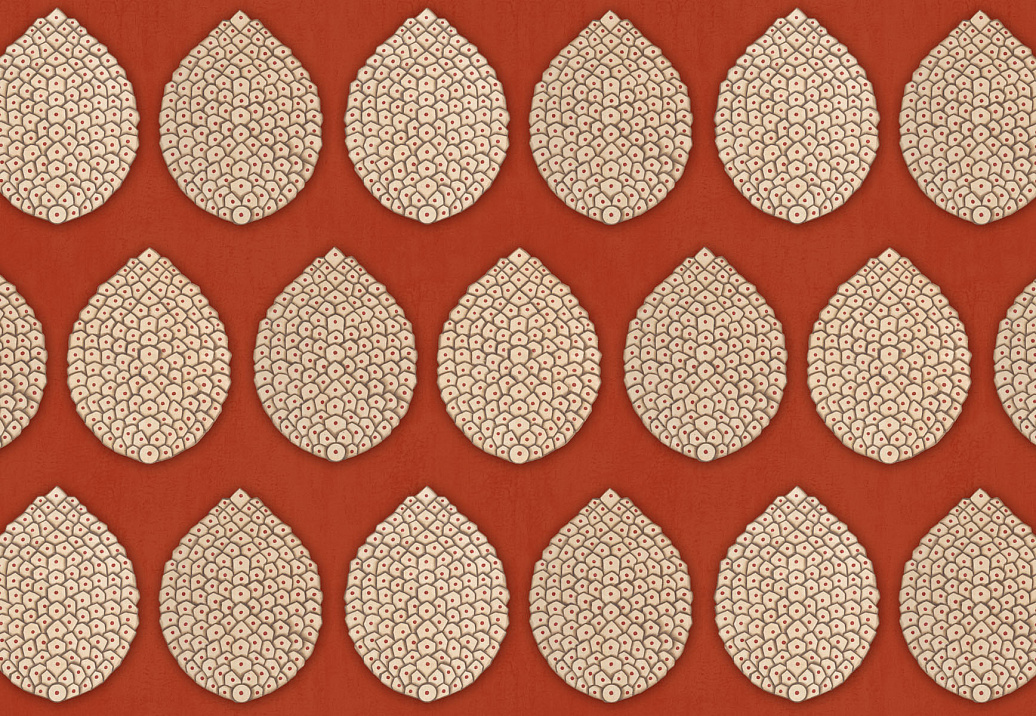 Панно и фотообои Iksel Scenic & Architectural Wallpapers Iznik Collection POMEGRANATE