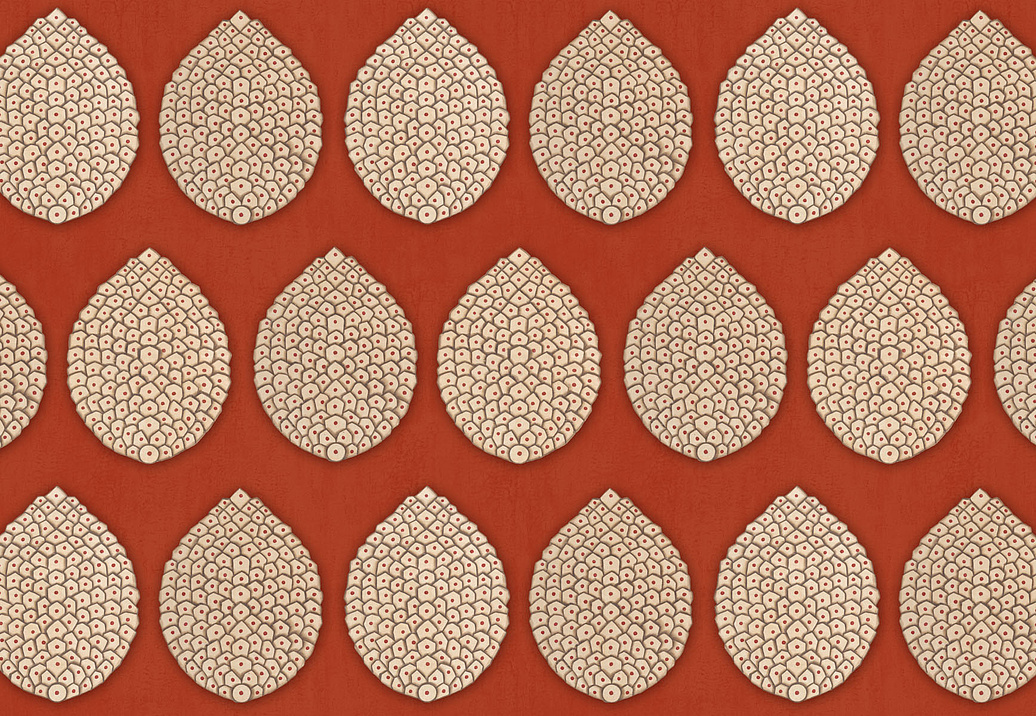 Панно и фотообои Iksel Scenic & Architectural Wallpapers Iznik Collection POMEGRANATE