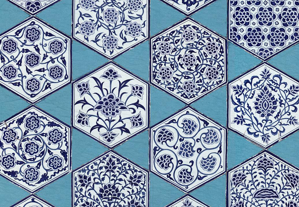 Панно и фотообои Iksel Scenic & Architectural Wallpapers Iznik Collection IZNIK STAR TILES