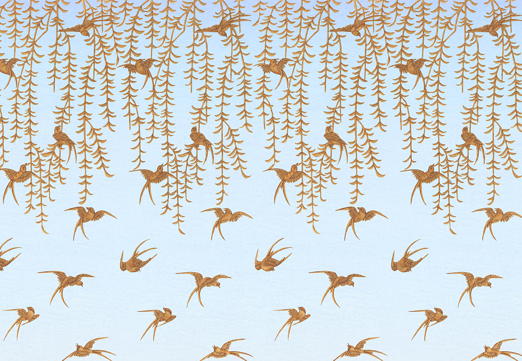Панно и фотообои Iksel Scenic & Architectural Wallpapers Japanese Collection JAPANESE BIRDS