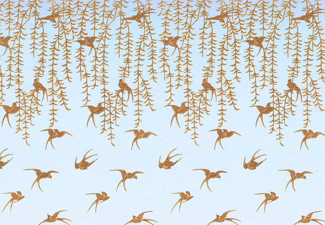 Панно и фотообои Iksel Scenic & Architectural Wallpapers Japanese Collection JAPANESE BIRDS