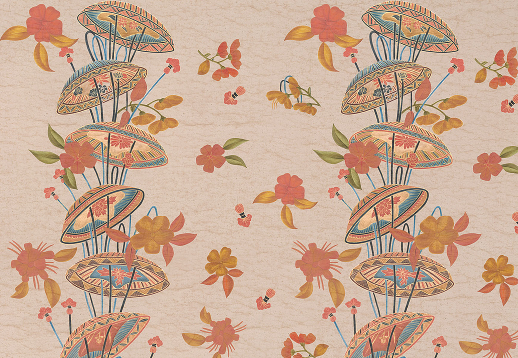 Панно и фотообои Iksel Scenic & Architectural Wallpapers Japanese Collection JAPANESE UMBRELLA