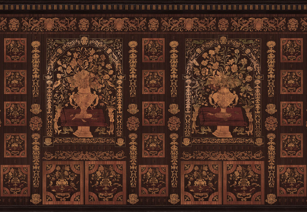 Панно и фотообои Iksel Scenic & Architectural Wallpapers Renaissance Marquetry