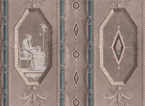 Панно и фотообои Iksel Scenic & Architectural Wallpapers Percier & Fontaine Muse EMP MUS B1