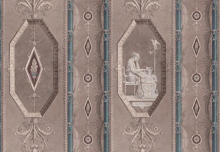 Панно и фотообои Iksel Scenic & Architectural Wallpapers Percier & Fontaine Muse EMP MUS B2