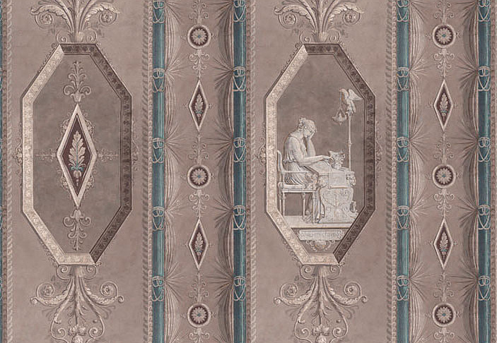 Панно и фотообои Iksel Scenic & Architectural Wallpapers Percier & Fontaine Muse EMP MUS B2