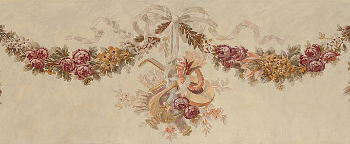 Панно и фотообои Iksel Scenic & Architectural Wallpapers 19th Cent Garlands Gar 1
