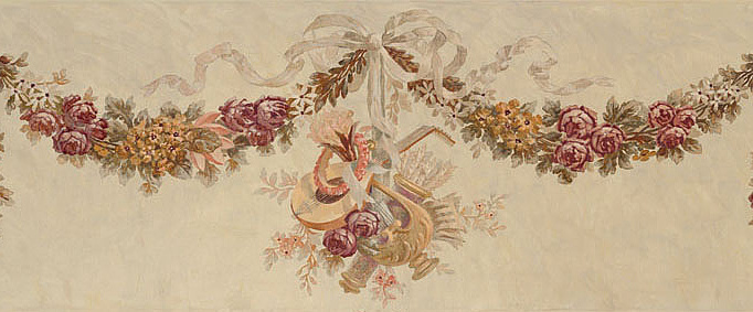 Панно и фотообои Iksel Scenic & Architectural Wallpapers 19th Cent Garlands Gar 2