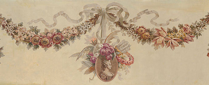 Панно и фотообои Iksel Scenic & Architectural Wallpapers 19th Cent Garlands Gar 4